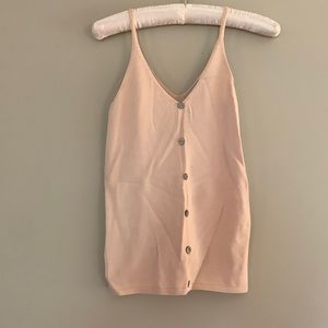 Cream colored sweater tank